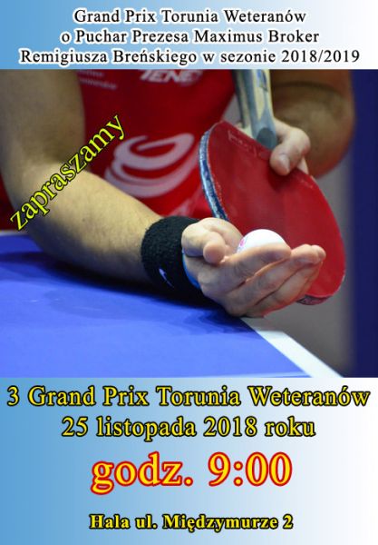 3 GP Weteranów 2018/2019
